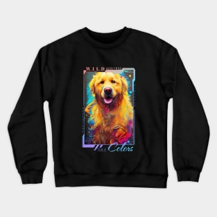 Golden Retriever Dog Pet Cute Adorable Animal Compagnon Crewneck Sweatshirt